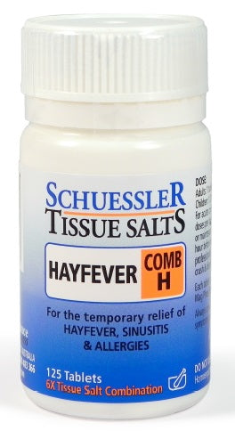 Schuessler Tissue Salts H - Hayfever Tablets image 0