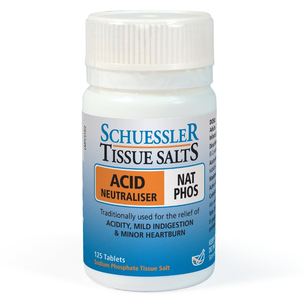 Schuessler Tissue Salts Nat Phos 125 Tablets image 0