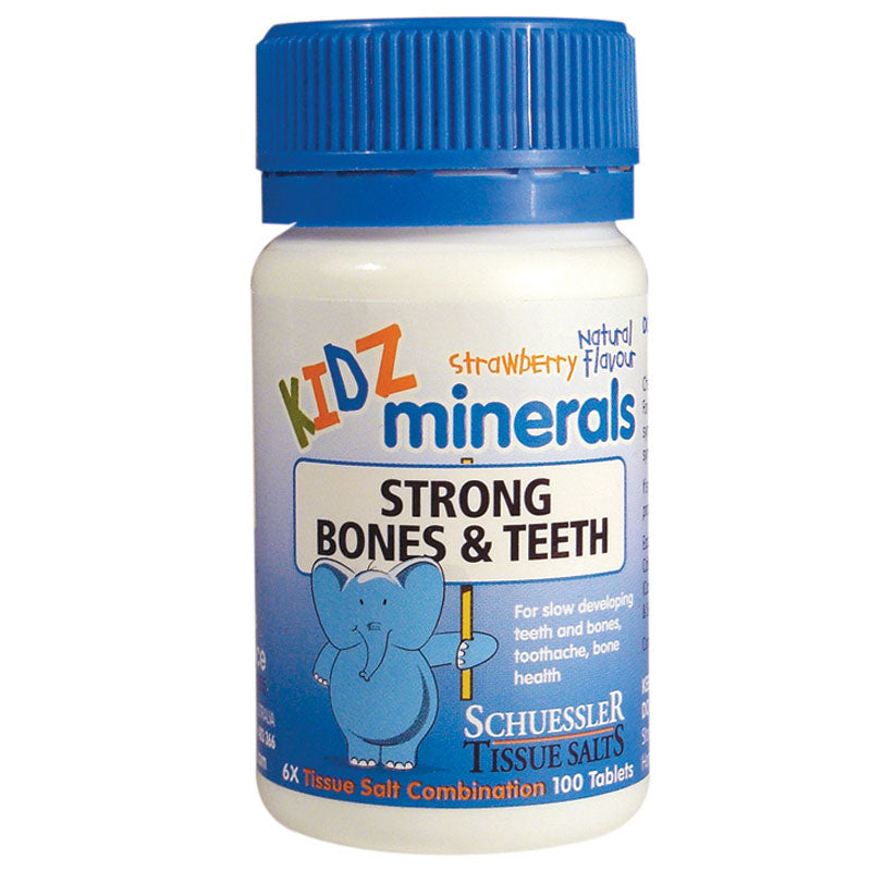 Schuessler Tissue Salts Kidz Strong Bones & Teeth 100 Tablets image 0