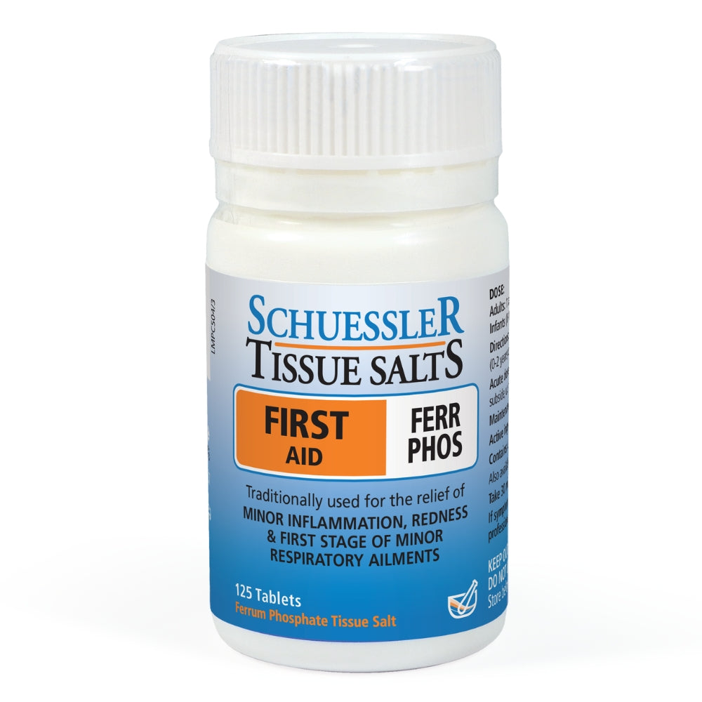 Schuessler Tissue Salts Ferr Phos 125 Tablets image 0