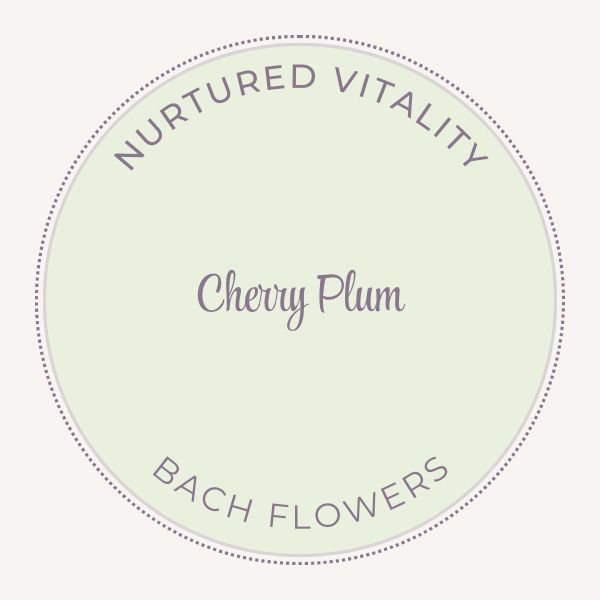Bach Flower Essence Cherry Plum