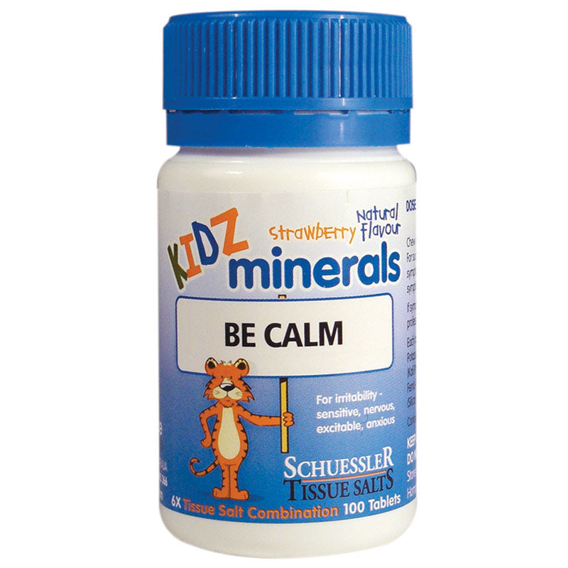 Schuessler Tissue Salts Kidz Be Calm 100 Tablets image 0