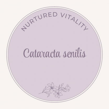 Cataracta senilis Nosode