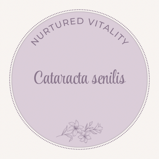 Cataracta senilis Nosode