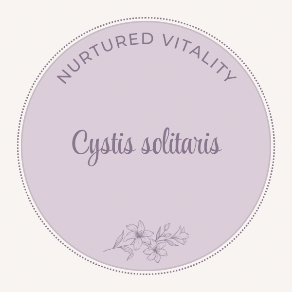 Cystis solitaris Nosode
