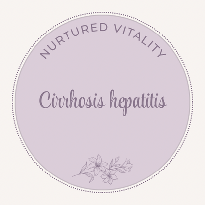 Cirrhosis hepatitis Nosode