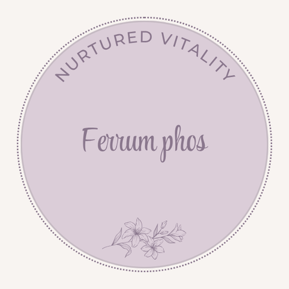 Nurtured Vitality Ferrum phos