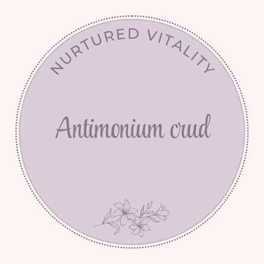 Antimonium crudum