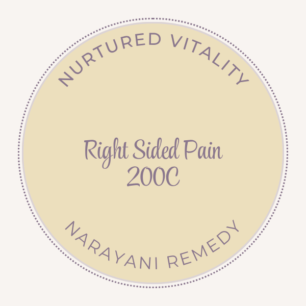 Narayani Right Sided Pain (Mix 53) 200C