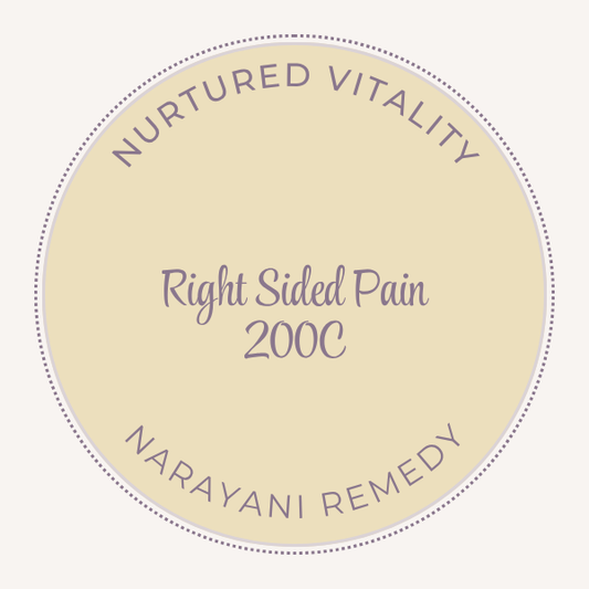 Narayani Right Sided Pain (Mix 53) 200C