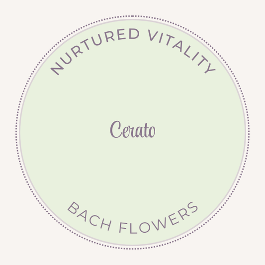 Bach Flower Essence Cerato